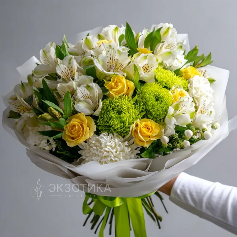 Букет с альстромериями &laquo;Мелодия лета&raquo;