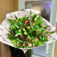 Букет из альстромерий &laquo;Счастье в мгновенье&raquo; 0