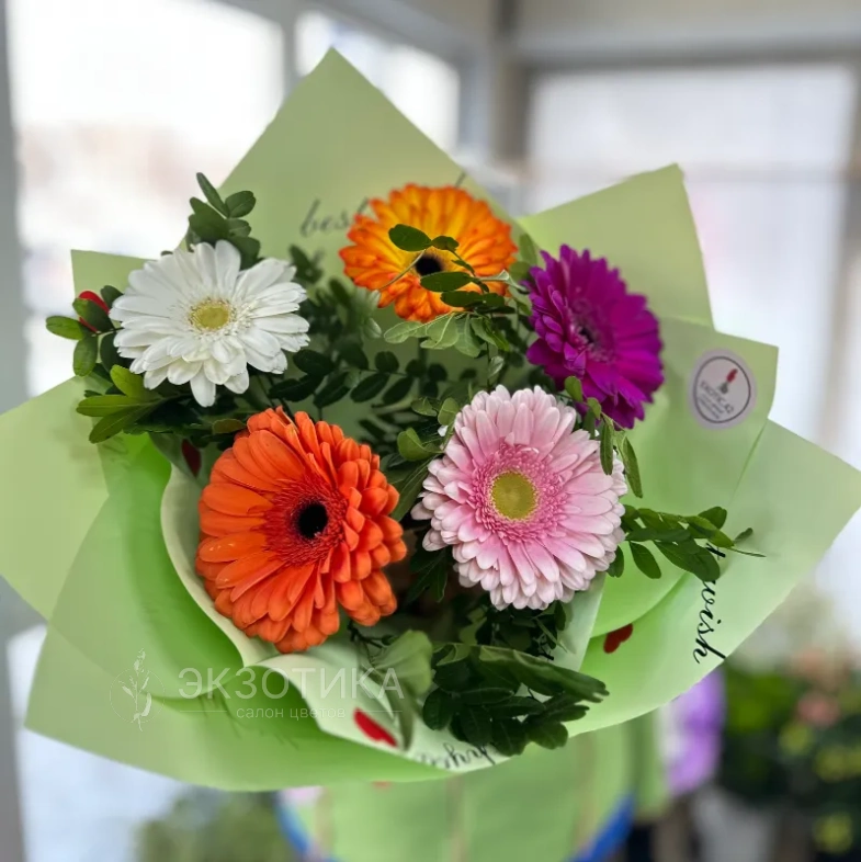 Букет из Гербер &laquo;Лето&raquo;